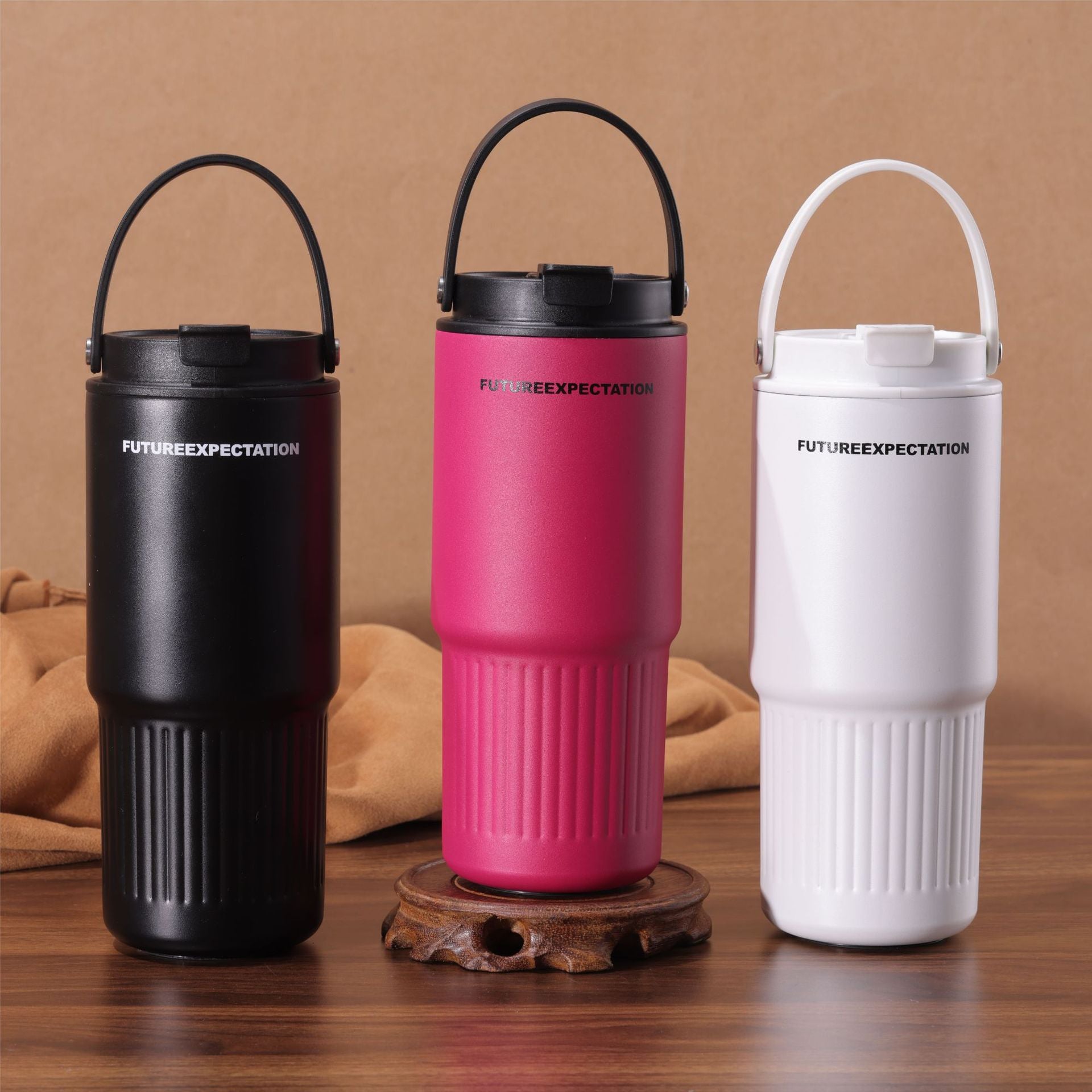 750ml Outdoor Travel Portable Large Capacity Stainless Steel Vacuum Flask Mug