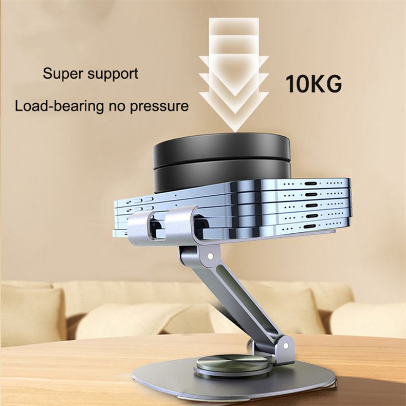Folding phone holder suitable for all phones and tablets