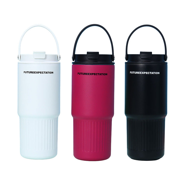 750ml Outdoor Travel Portable Large Capacity Stainless Steel Vacuum Flask Mug