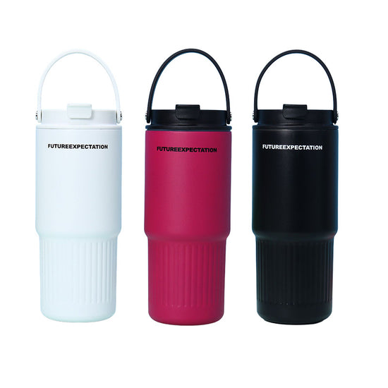750ml Outdoor Travel Portable Large Capacity Stainless Steel Vacuum Flask Mug