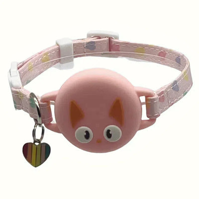 Essential for Peace of Mind: Cat AirTag Locator Collar, Anti - suffocation and Glow - in - the - dark for Ultimate Safety