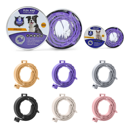 Pet Anti - Insect Collar - Flea and Tick Control for Dogs and Cats