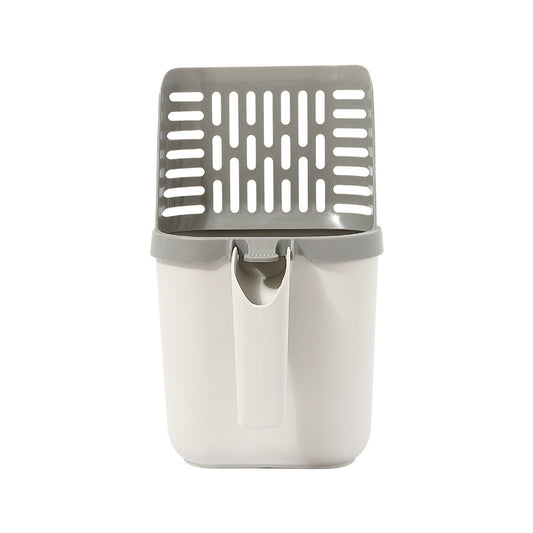 New Upgrade! Large - capacity Integrated Cat Litter Shovel, One - step Solution for Litter Cleaning and Storage!