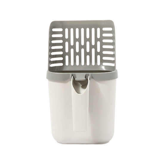 New Upgrade! Large - capacity Integrated Cat Litter Shovel, One - step Solution for Litter Cleaning and Storage!