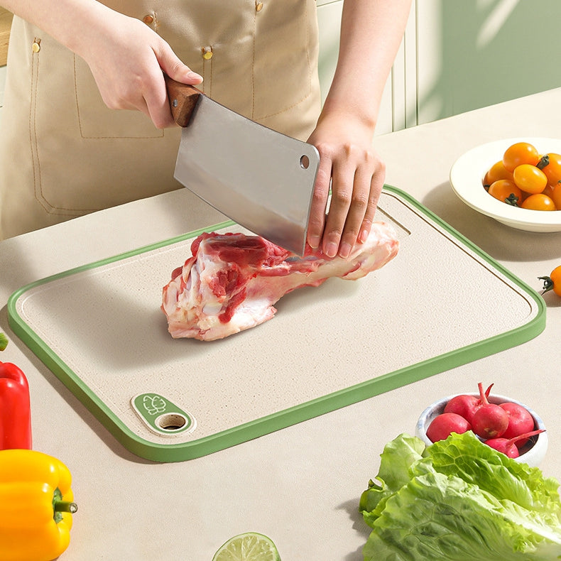 Double Sided Antibacterial Plastic Cutting Board