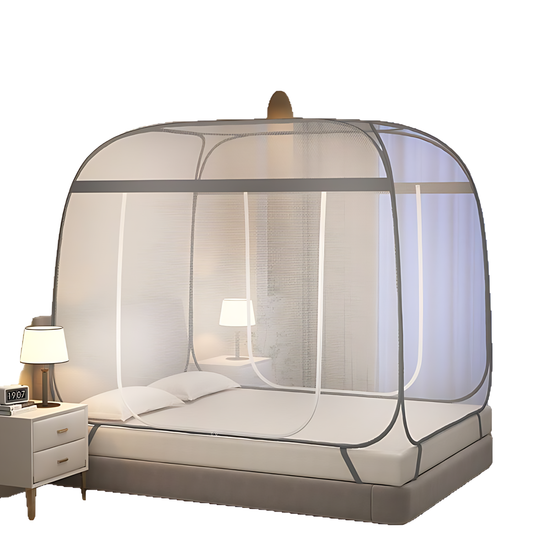 Class a encrypted, no-installation yurt mosquito net, 1.5 meters, home bedroom anti-slip, 1.8 meters, full bottom, 1.2 back bottom, anti-drop