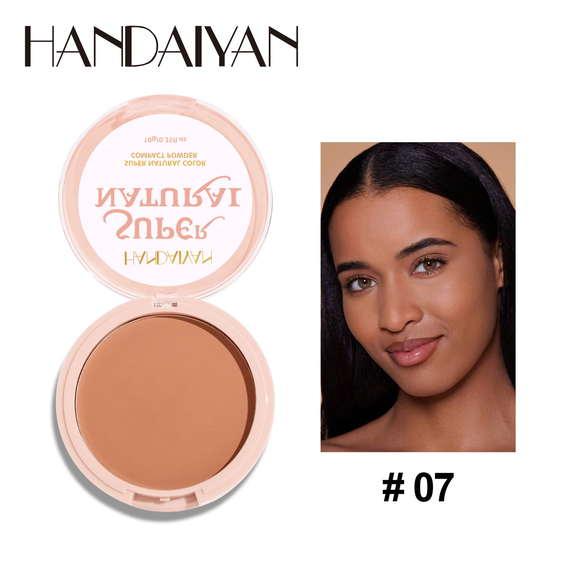 Matte Smooth Finish Concealer Makeup Pressed Powder