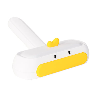 Adorable Duck - shaped Pet Fur Remover Brush: Effortlessly Tackle Pet Floating Fur