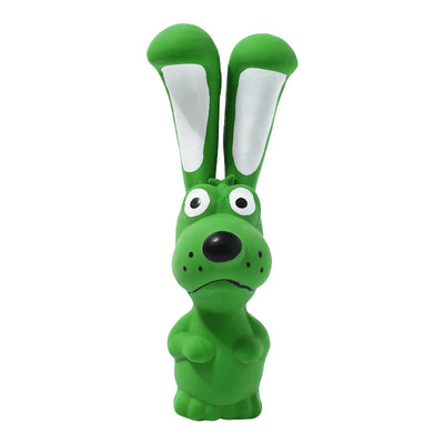 Brand - New Pet Natural Latex Toys: Long - eared Rabbit Animal Series, Teething, Dental Cleaning & Sound - making