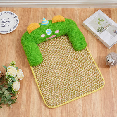 Removable and Washable Cooling Mat for Cats and Dogs - All - Season Pet Sleeping Pad