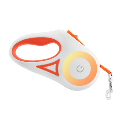 New LED Lighted Automatic Retractable Dog Leash - The Ultimate Pet Walking Companion