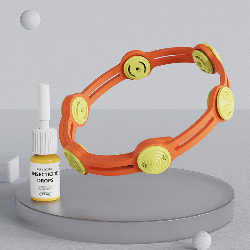 All - around Protection: Universal Anti - Parasite Collars for Cats and Dogs, Flea and Lice Control in One Step