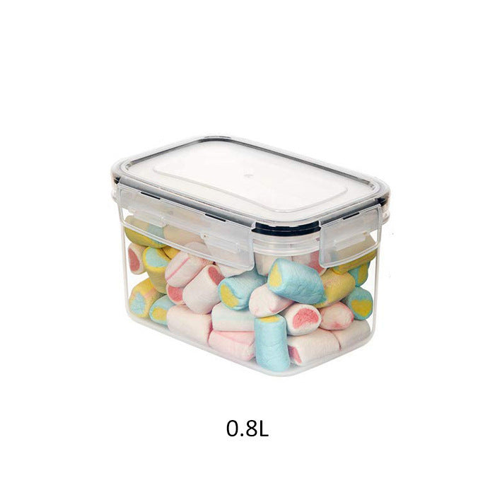 Transparent kitchen preservation box, food grade PP storage box