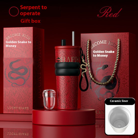 Ceramic Multi-Layer Straw Insulation And Cold Preservation Cup