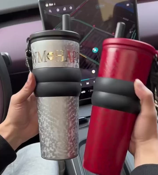 Ceramic Multi-Layer Straw Insulation And Cold Preservation Cup